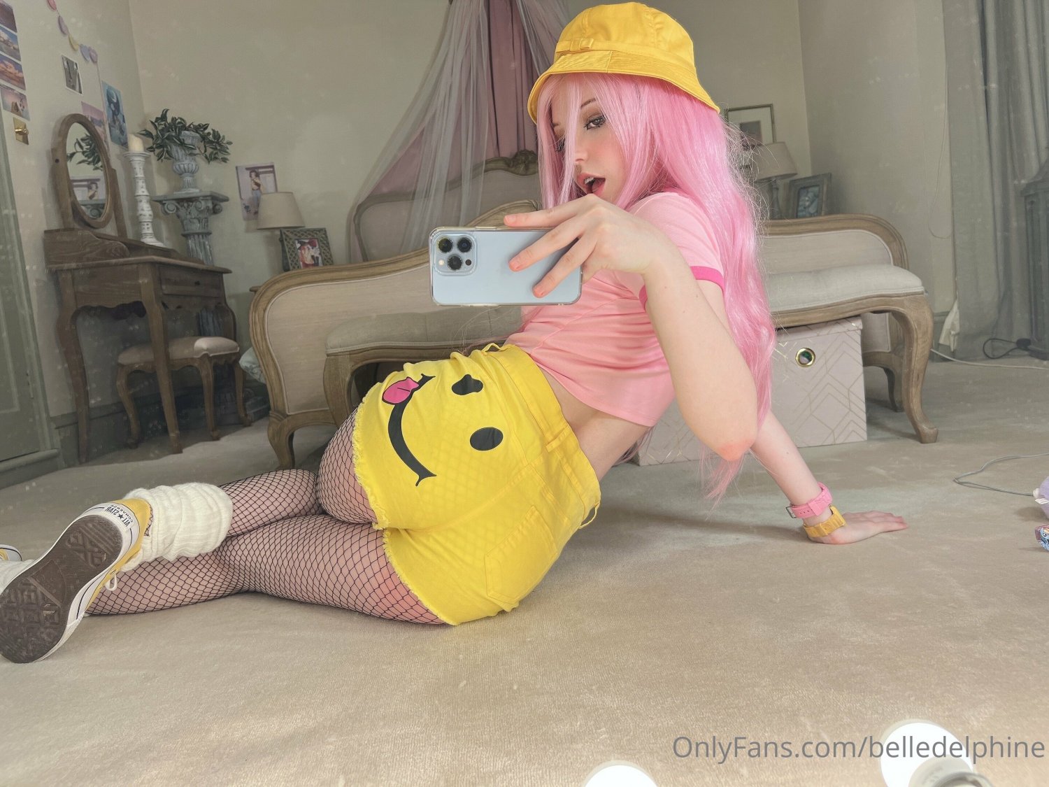 b3ll3 cute pink top #5G76HqOf