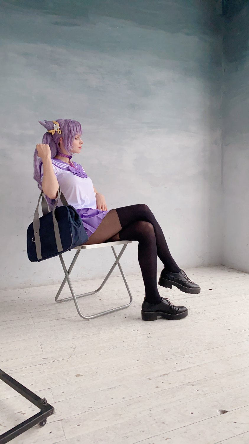 shirogane Genshin schoolgirls #BfxUU4Tf