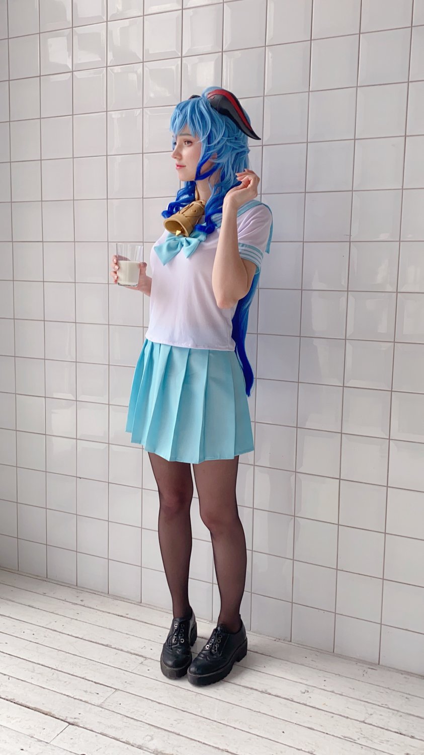 shirogane Genshin schoolgirls #EdMLyqOT